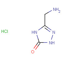367250-06-4 5-(Aminomethyl)-1,2-dihydro-3H-1,2,4-triazol-3-one hydrochloride chemical structure