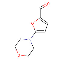 3680-96-4 5-(Morpholin-4-yl)-2-furaldehyde chemical structure