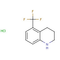 939758-74-4 5-(Trifluoromethyl)-1,2,3,4-tetrahydroquinoline hydrochloride chemical structure