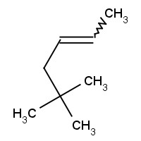 36382-10-2 5,5-dimethylhex-2-ene chemical structure