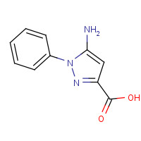 1053164-76-3 5-Amino-1-phenyl-1H-pyrazole-3-carboxylic acid chemical structure
