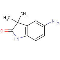31523-05-4 5-Amino-3,3-dimethyl-1,3-dihydro-2H-indol-2-one chemical structure