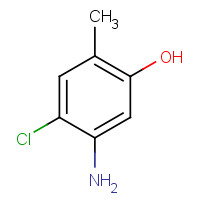 110102-86-8 5-Amino-4-chloro-2-methylphenol chemical structure