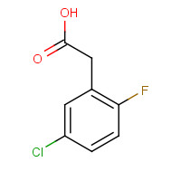 261762-97-4 5-Chloro-2-fluorophenylacetic acid chemical structure