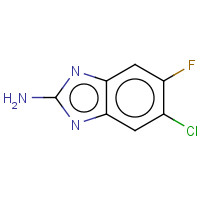142356-64-7 5-Chloro-6-fluoro-1H-benzimidazol-2-amine chemical structure