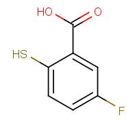 120121-07-5 5-Fluoro-2-sulfanylbenzoic acid chemical structure