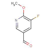 884494-73-9 5-Fluoro-6-methoxynicotinaldehyde chemical structure
