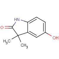 80711-56-4 5-Hydroxy-3,3-dimethyl-1,3-dihydro-2H-indol-2-one chemical structure