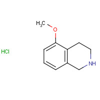 103030-69-9 5-Methoxy-1,2,3,4-tetrahydroisoquinoline hydrochloride chemical structure