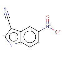 7147-14-0 5-nitro-1h-indole-3-carbonitrile chemical structure