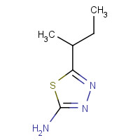 62492-20-0 5-sec-butyl-1,3,4-thiadiazol-2-amine chemical structure