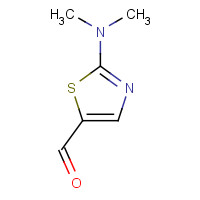 1005-28-3 5-thiazolecarboxaldehyde, 2-(dimethylamino)- chemical structure