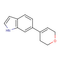 885273-45-0 6-(3,6-Dihydro-2H-pyran-4-yl)-1H-indole chemical structure