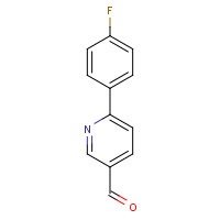 135958-93-9 6-(4-Fluorophenyl)nicotinaldehyde chemical structure
