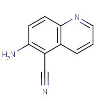 54398-51-5 6-aminoquinoline-5-carbonitrile chemical structure