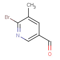 885167-81-7 6-bromo-5-methylnicotinaldehyde chemical structure