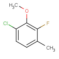 261762-80-5 6-Chloro-2-fluoro-3-methylanisole chemical structure