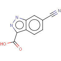 194163-31-0 6-Cyano-1H-indazole-3-carboxylic acid chemical structure