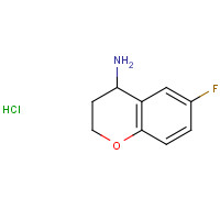 191609-45-7 6-Fluoro-4-chromanamine hydrochloride chemical structure