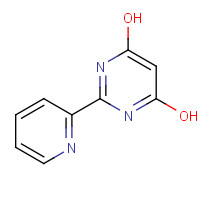 10198-74-0 6-Hydroxy-2-(2-pyridinyl)-4(1H)-pyrimidinone chemical structure