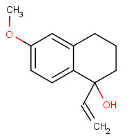 3125-36-8 6-Methoxy-1-vinyl-1,2,3,4-tetrahydro-1-naphthalenol chemical structure