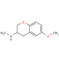 203987-26-2 6-Methoxy-N-methyl-3-chromanamine chemical structure