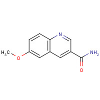 71083-30-2 6-Methoxyquinoline-3-carboxamide chemical structure