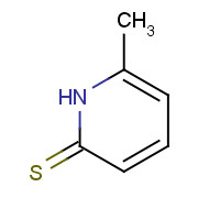 18368-57-5 6-methyl-2-pyridinethiol chemical structure