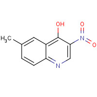 256923-67-8 6-Methyl-3-nitro-4-quinolinol chemical structure