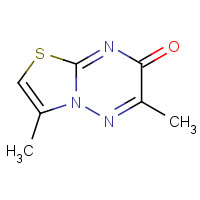 16943-22-9 7H-thiazolo[3,2-b][1,2,4]triazin-7-one, 3,6-dimethyl- chemical structure