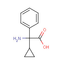 118317-40-1 Amino(cyclopropyl)phenylacetic acid chemical structure