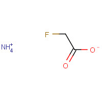60916-92-9 Ammonium fluoroacetate chemical structure