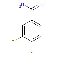 114040-50-5 benzenecarboximidamide, 3,4-difluoro- chemical structure