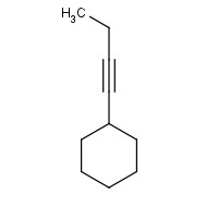 57497-06-0 but-1-yn-1-ylcyclohexane chemical structure