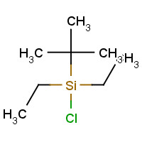 107149-55-3 Chloro(diethyl)(2-methyl-2-propanyl)silane chemical structure