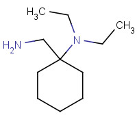 131466-47-2 cyclohexanemethanamine, 1-(diethylamino)- chemical structure