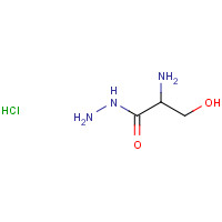 55819-71-1 DL-serine hydrazide Hydrochloride chemical structure