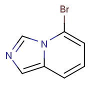 885275-77-4 imidazo[1,5-a]pyridine, 5-bromo- chemical structure