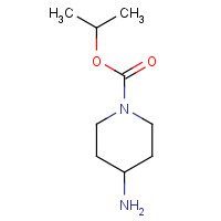 502931-34-2 Isopropyl 4-amino-1-piperidinecarboxylate chemical structure