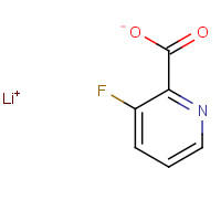 603310-20-9 Lithium 3-fluoropyridine-2-carboxylate chemical structure