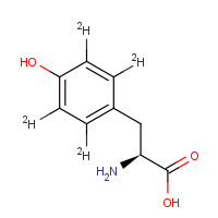 62595-14-6 L-TYROSINE-2,3,5,6-D4 chemical structure