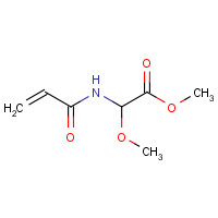77402-03-0 Methyl (acryloylamino)(methoxy)acetate chemical structure