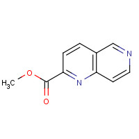 338760-63-7 Methyl 1,6-naphthyridine-2-carboxylate chemical structure