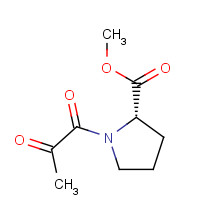 52060-75-0 Methyl 1-pyruvoyl-L-prolinate chemical structure