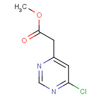 1097779-00-4 methyl 2-(6-chloropyrimidin-4-yl)acetate chemical structure