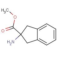 134425-84-6 Methyl 2-amino-2-indanecarboxylate chemical structure