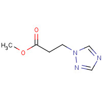 106535-19-7 methyl 3-(1H-1,2,4-triazol-1-yl)propanoate chemical structure