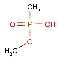 1066-53-1 Methyl hydrogen methylphosphonate chemical structure