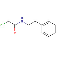 13156-95-1 n-(2-phenylethyl) 2-chloroacetamide chemical structure