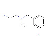 103264-69-3 N-(3-Chlorobenzyl)-N-methyl-1,2-ethanediamine chemical structure